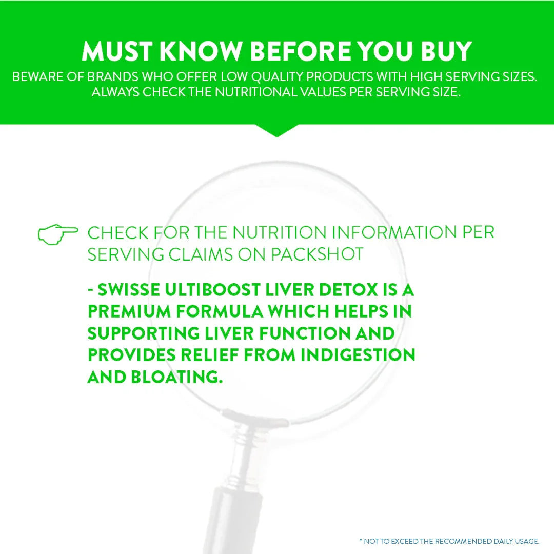 Swisse Ultiboost Liver Detox - 60 Tablets