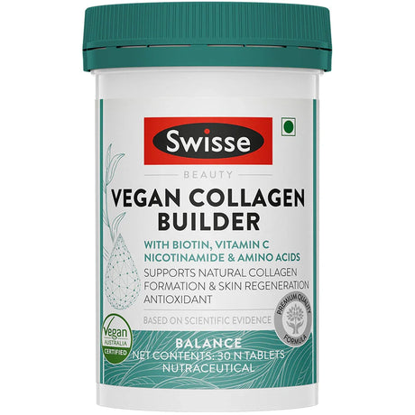 Swisse Vegan Collagen Builder - 30 Tablets