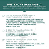 Swisse Vegan Collagen Builder - 30 Tablets