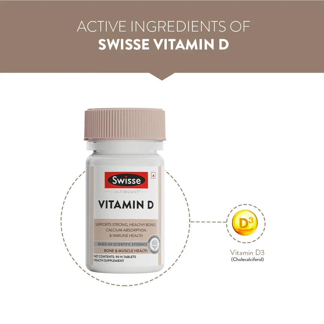 Swisse Vitamin D - 90 Tablets