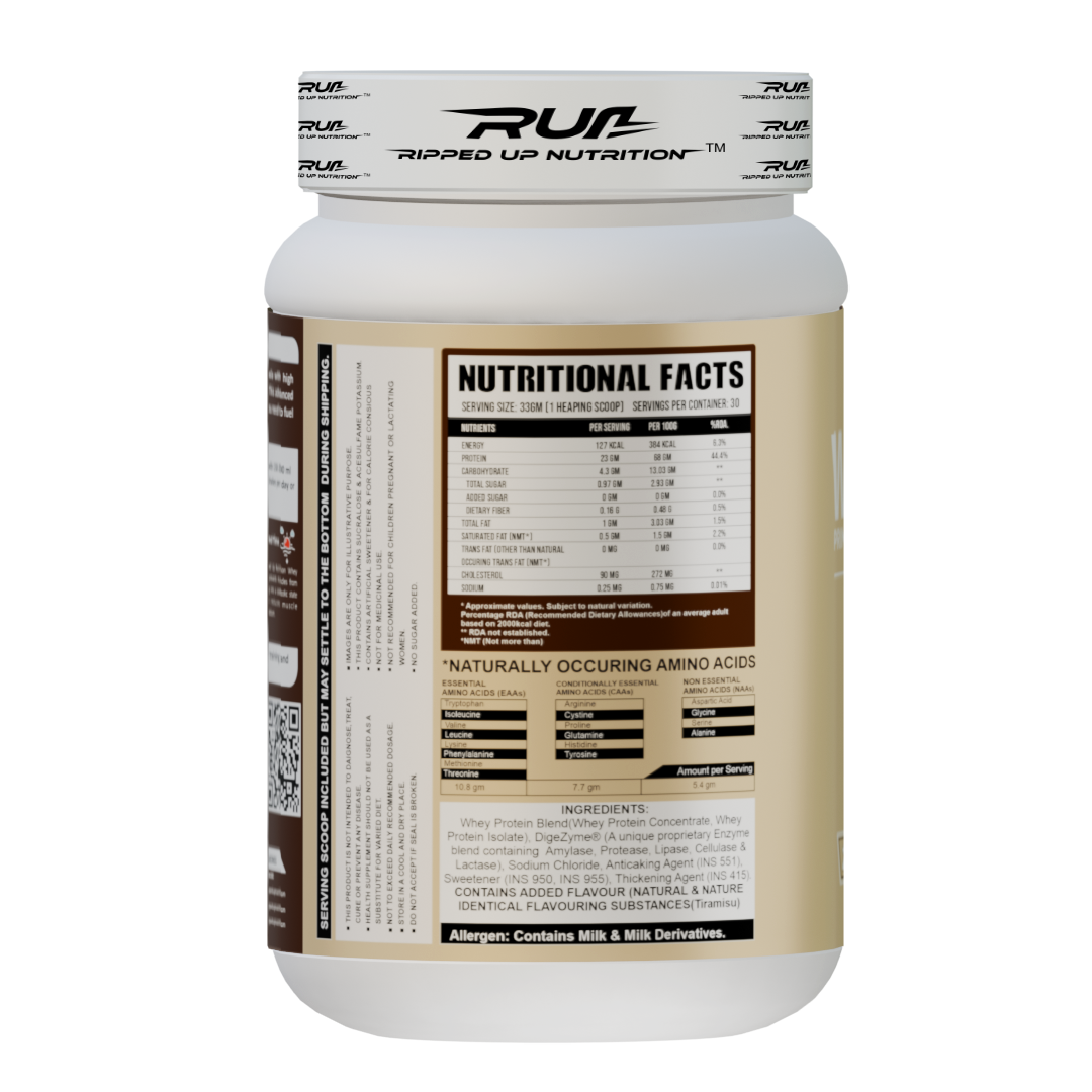 Ripped Up Nutrition Whey Pro (Trustified) 1 Kg, 30 Servings