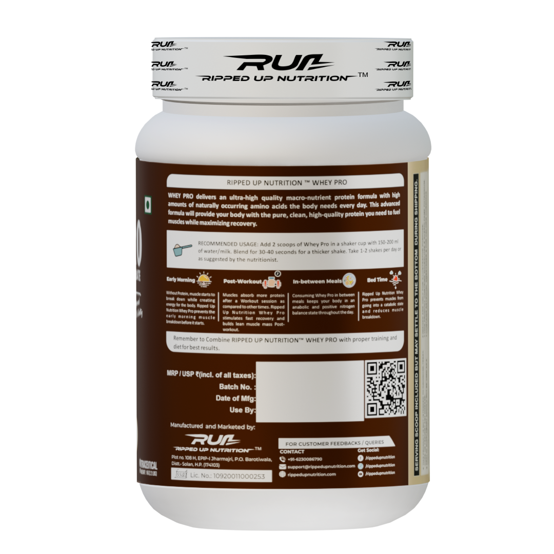 Ripped Up Nutrition Whey Pro (Trustified) 1 Kg, 30 Servings