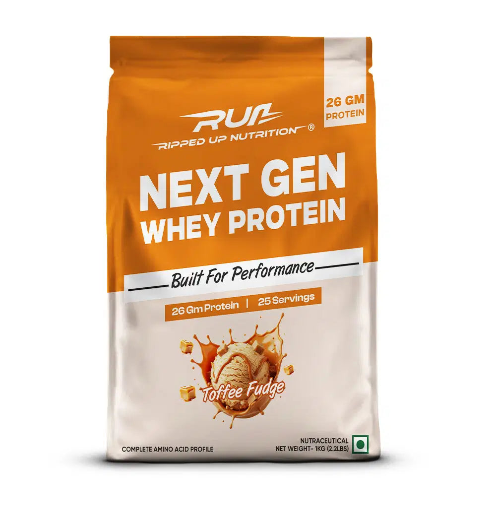 Ripped Up Nutrition Next Gen Protein | 26g Protein | Muscle Recovery Support | 1 Kg, 25 Servings