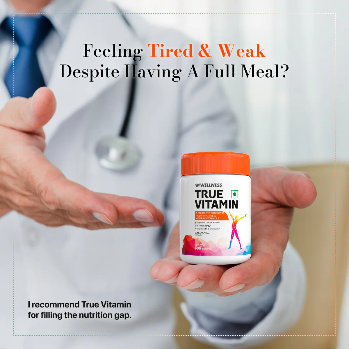 Big Muscles Wellness True Vitamin - 60 Tablets