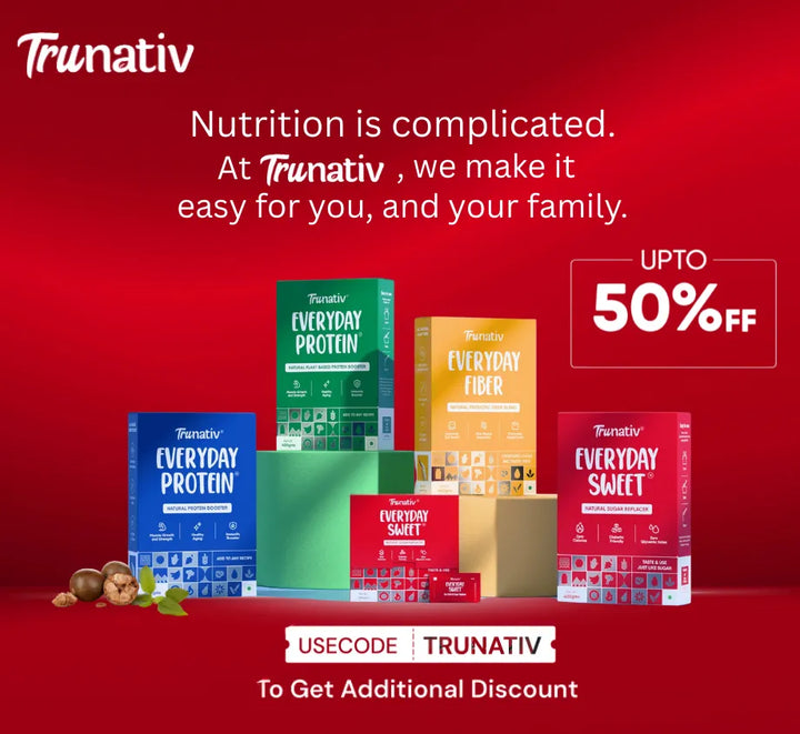 Trunativ nutrition supplements for everyday health with up to 50 percent discount