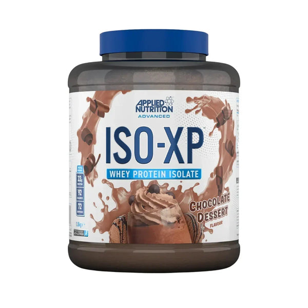 Applied Nutrition Advanced ISO-XP Whey Protein Isolate | 22g Protein, 5g BCAA and 4g Glutamine | Premium Imported Unit | 1.81 Kg ( 72 Servings)