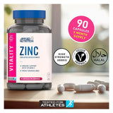 Applied Nutrition Zinc Chelated Bisglycinate | 90 Capsules