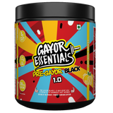 Gayor Essentials Pre Gayor Black 1.0 Pre-Workout 286g | Caffeine & Citrulline Formula