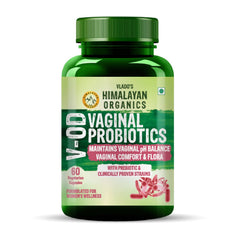 Vlado’s Himalayan Organics Vaginal Probiotics for Women | 10B CFU | 60 Caps