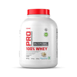 GNC Pro Performance 100% Whey Protein 4 Lbs + Nutristar Micronized CREA Gold Creatine Monohydrate 250g (83 Servings) - High-Performance Strength Combo