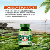 Vlado's Himalayan Organics, Vegan Omega 3, DHA 1120mg - 60 Veg Capsules