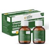 Vlado's Himalayan Organics, Vitamin D3 60000 IU Shots, 5ml Each - Pack of 8