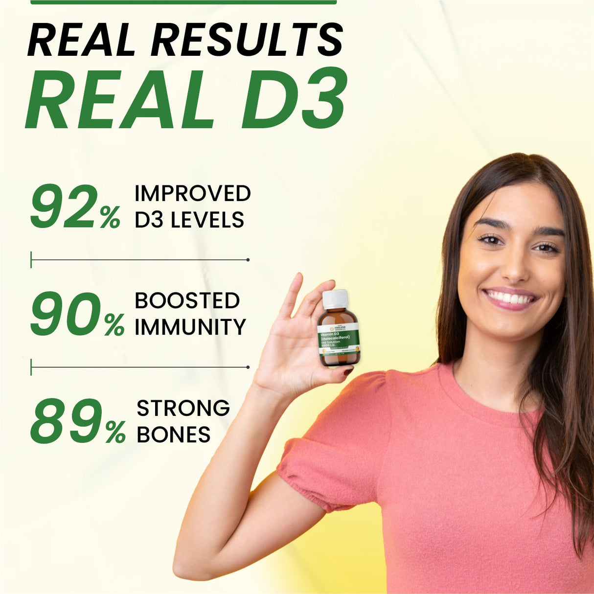 Vlado's Himalayan Organics, Vitamin D3 60000 IU Shots, 5ml Each - Pack of 8