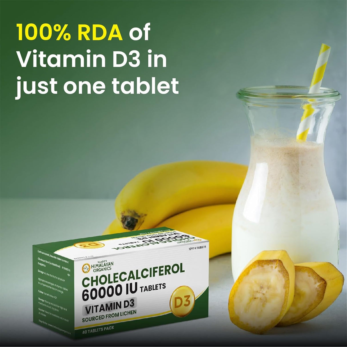 vlado’s himalayan organics vitamin d3 60000 iu tablets 