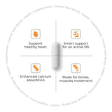 AS-IT-IS ATOM Vitamin D3 & K2 (MK-7) - 60 Capsules