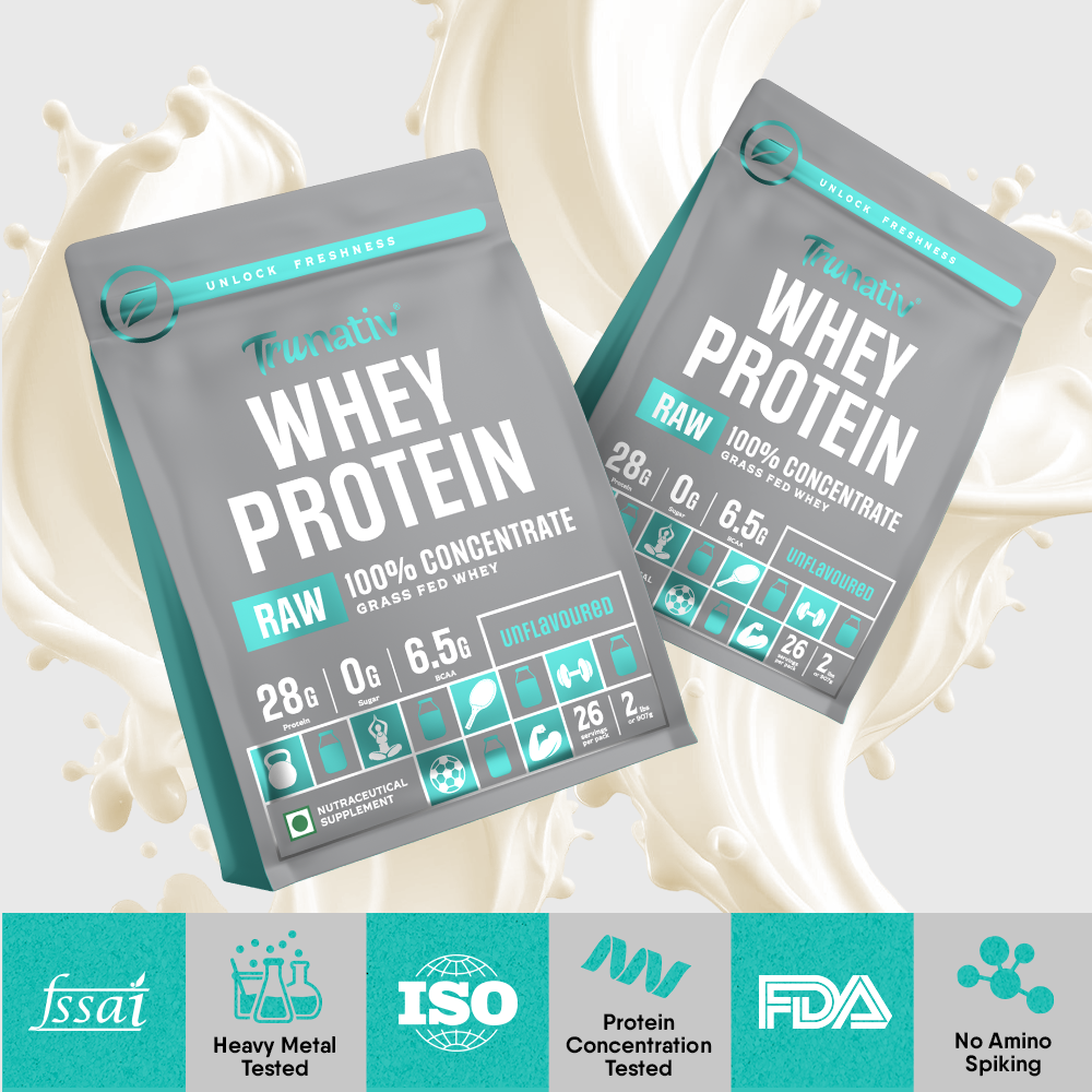 TruNativ Raw Whey Concentrate, 28g Protein, 907g