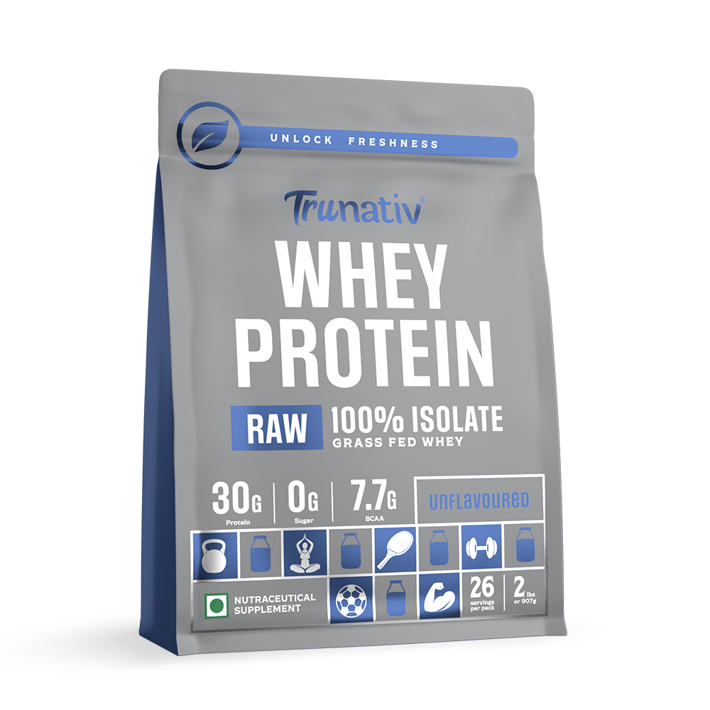 TruNativ Raw Whey Isolate, 30g Protein, 907g
