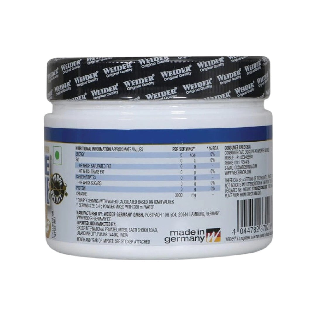Weider Pure Creatine Monohydrate Powder 250g