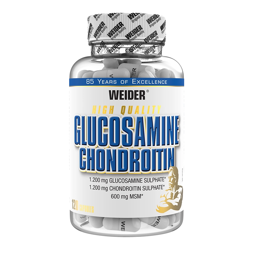 Weider Glucosamine Chondroitin & 60mg MSM | 120 Capsules
