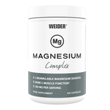 Weider Magnesium Capsules | 250mg per Serving | 120 Count