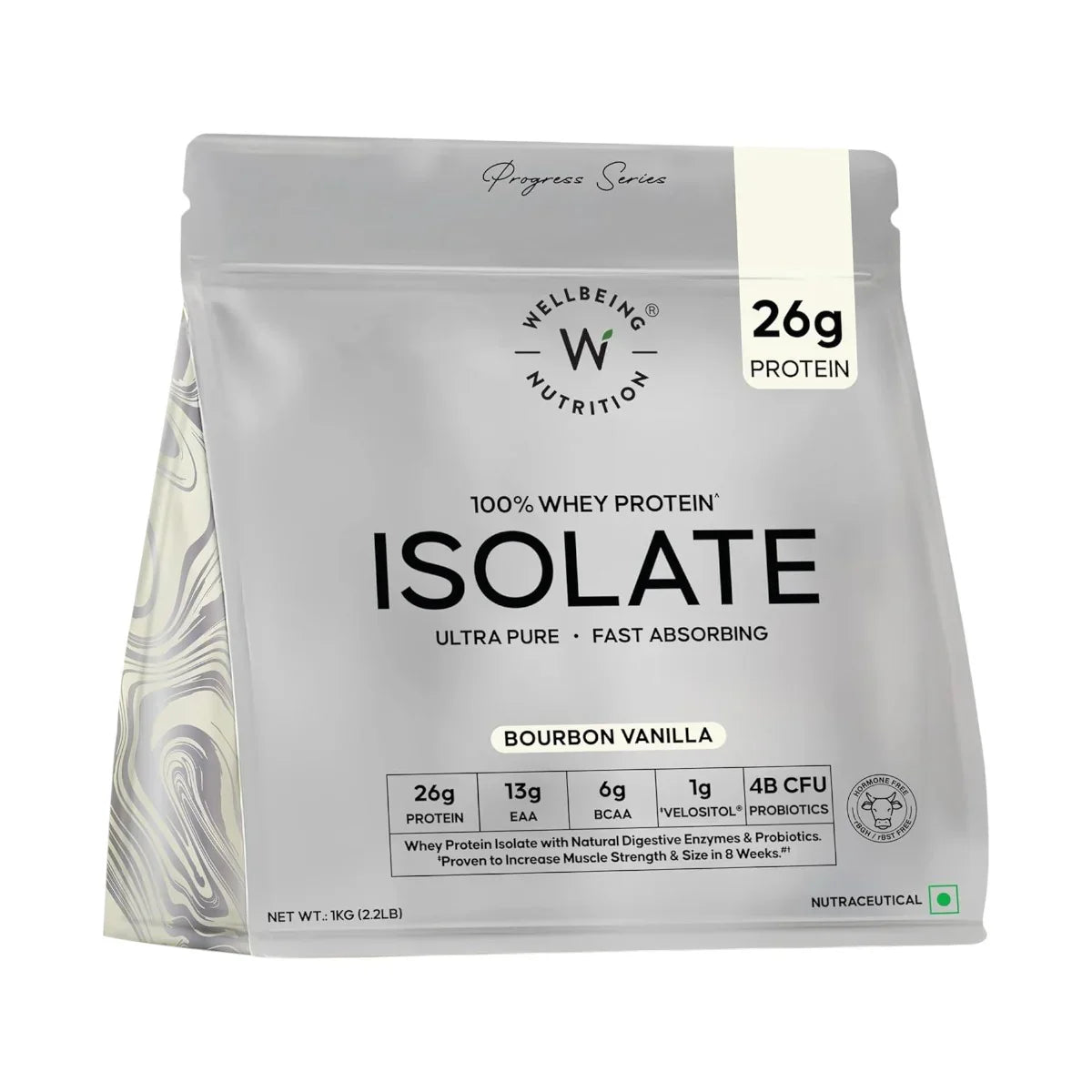Wellbeing Nutrition Whey Isolate 1 Kg