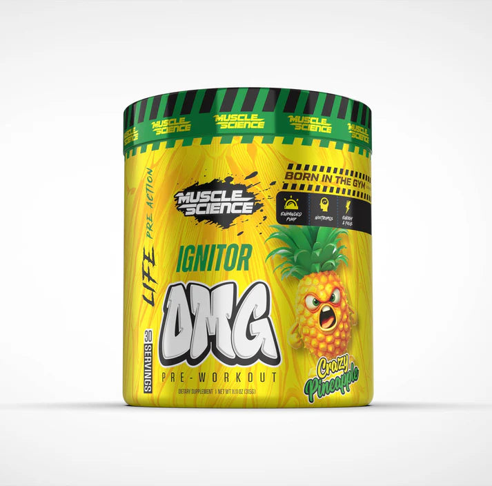 Muscle Science Ignitor OMG Pre-Workout | Unleash the Beast Within | 52 Servings