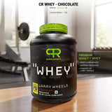 PR Supplements Larry Wheels Whey Protein Powder 2.38kg | Whey Protein Supplement