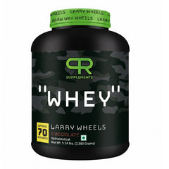 PR Supplements Larry Wheels Whey Protein Powder 2.38kg | Whey Protein Supplement