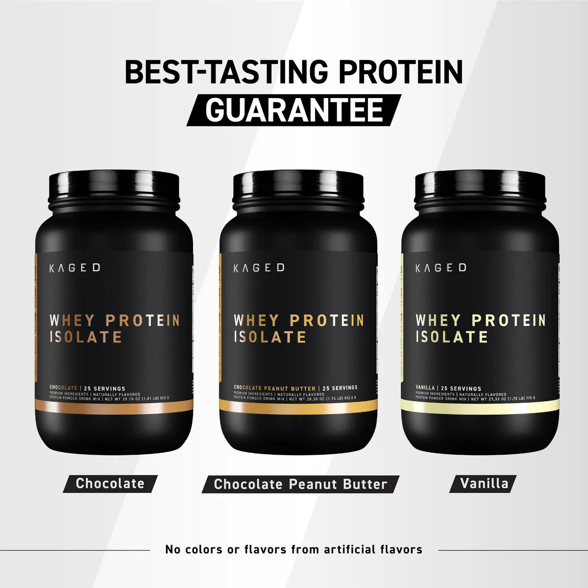 Kaged Whey Protein Isolate - 1.8 Lbs