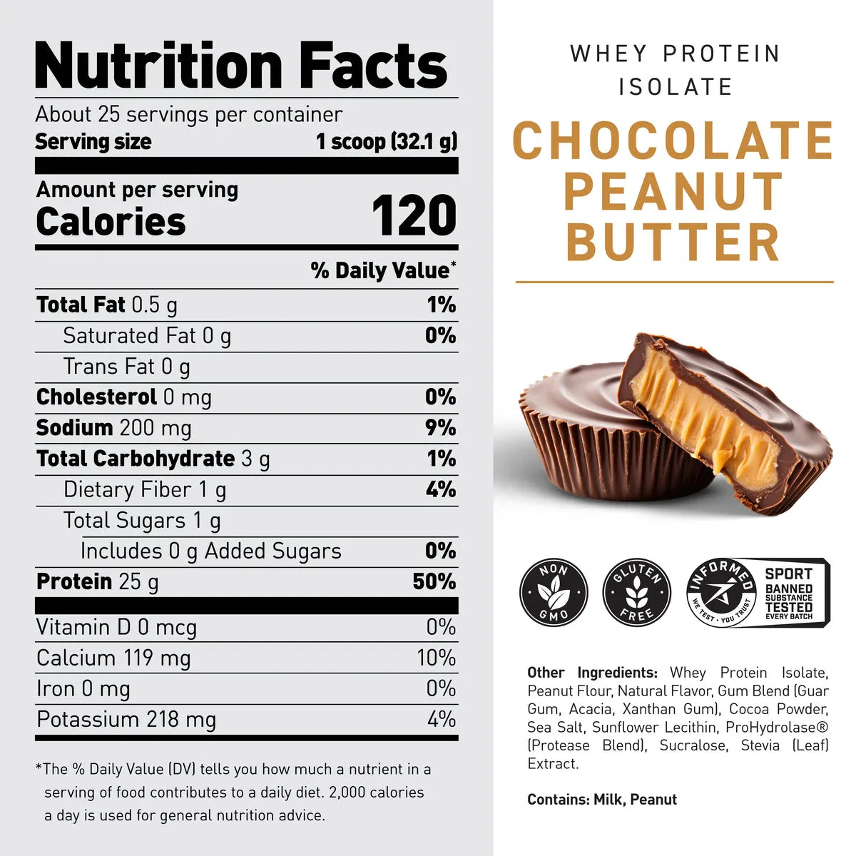 Kaged Whey Protein Isolate - 1.8 Lbs