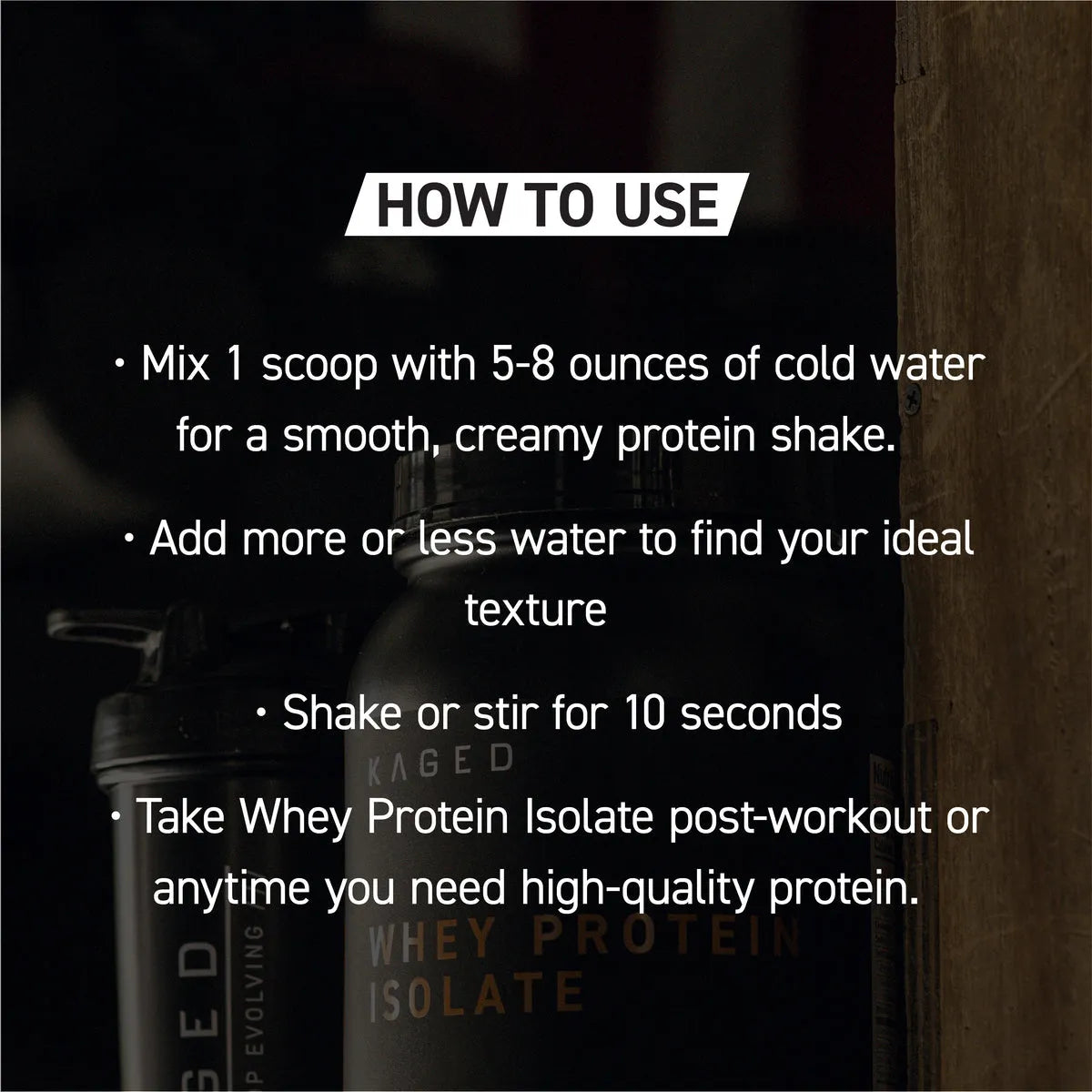 Kaged Whey Protein Isolate - 1.8 Lbs