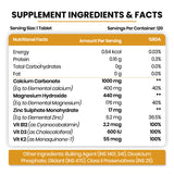 Himalayan Organics, Calcium Magnesium Zinc Vitamin D3 B12 