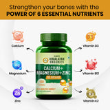 Himalayan Organics, Calcium Magnesium Zinc Vitamin D3 B12 