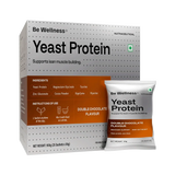 BE Wellness Yeast Protein Powder | Double Chocolate | Magnesium, Taurine & Zinc | 900g (25 Servings)