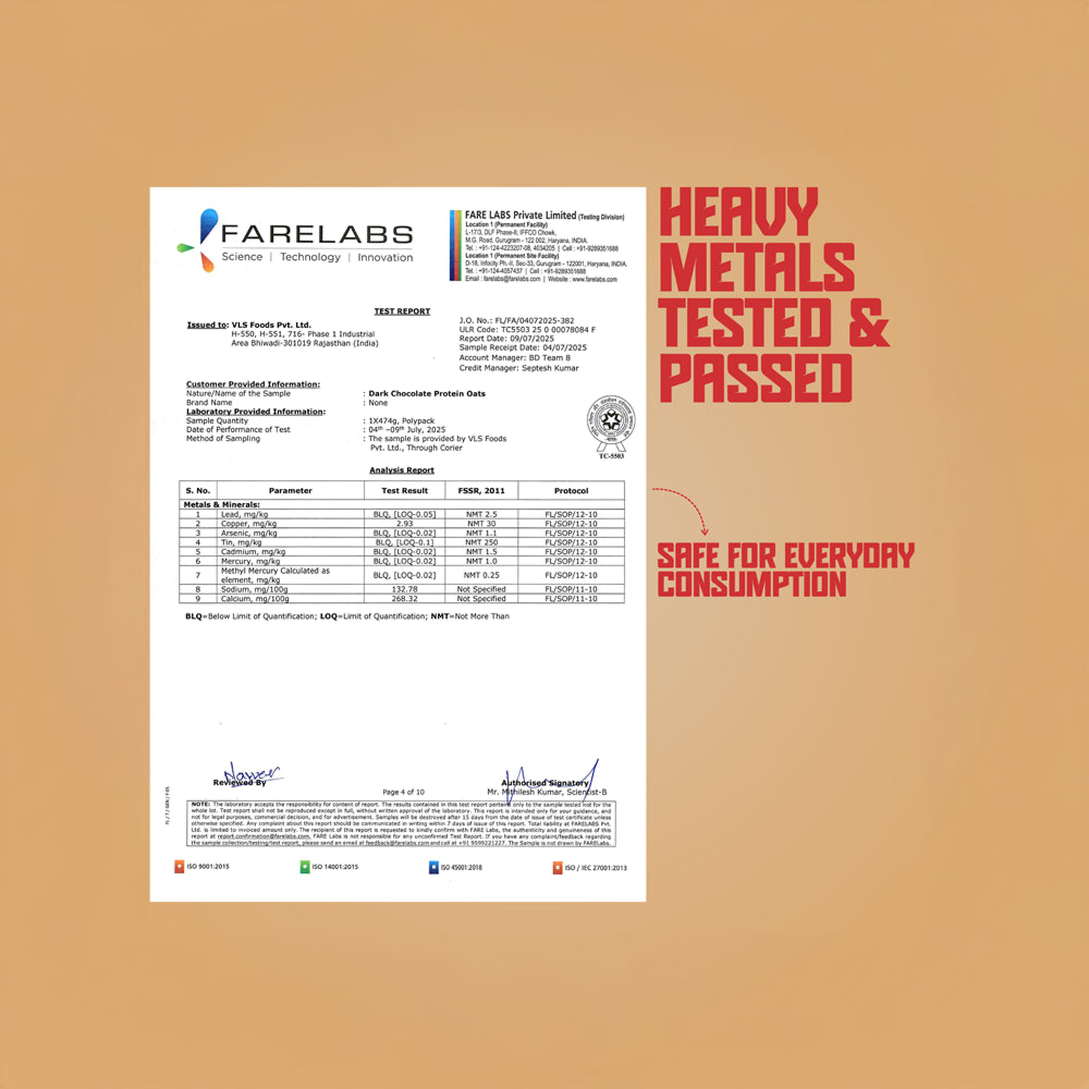 Doctor's Choice Protein Oats 750 gm ( 15 Serving )