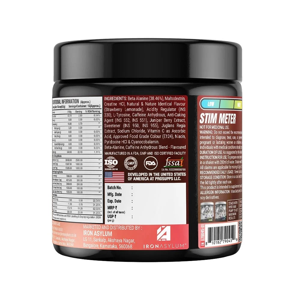 ProSupps HYDE XTREME Pre-Workout - 15 Servings