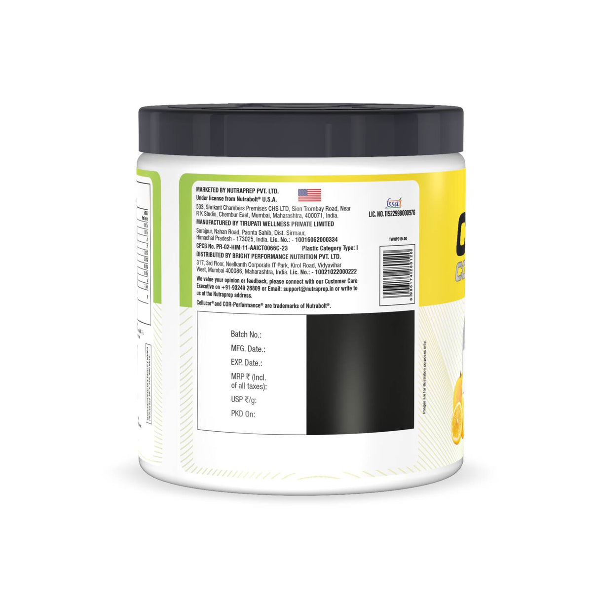 Cellucor Creatine Cor-Performance - 83 Serving | 315g