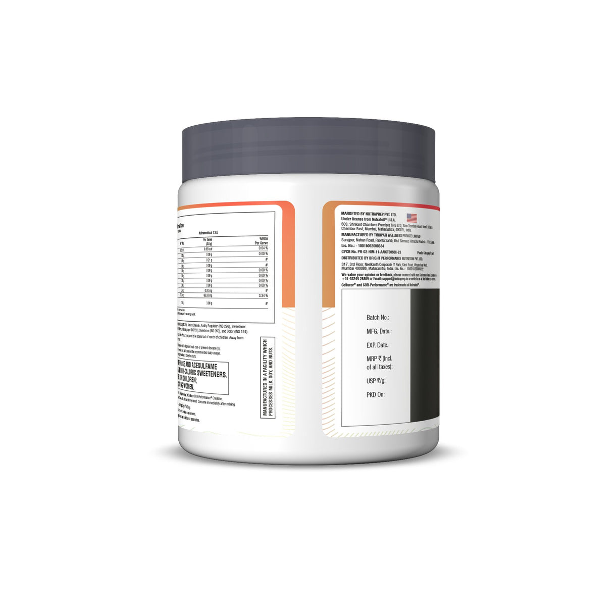Cellucor Creatine Cor-Performance - 83 Serving | 315g