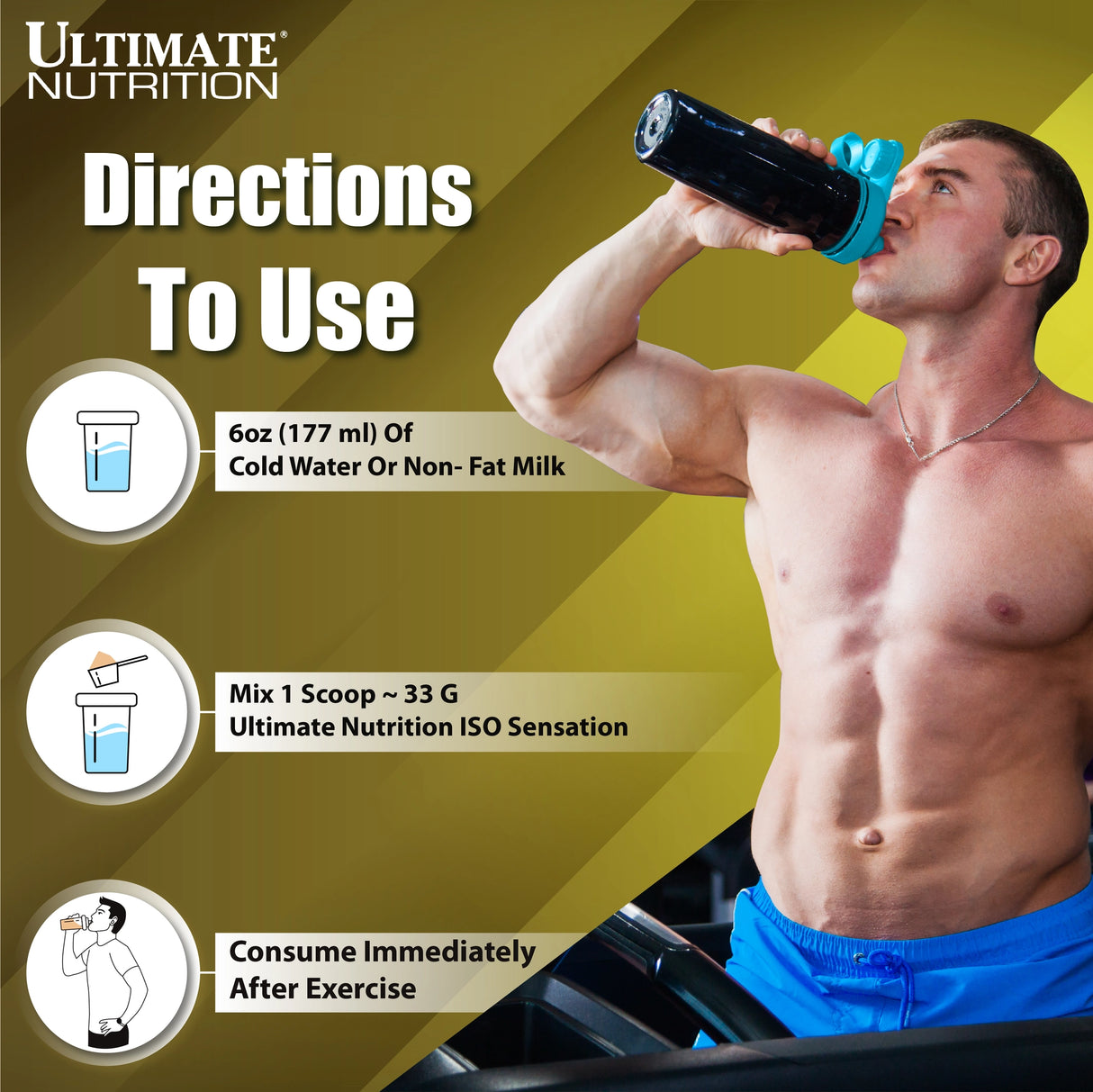 Ultimate Nutrition ISO Sensation 93-5 Lbs