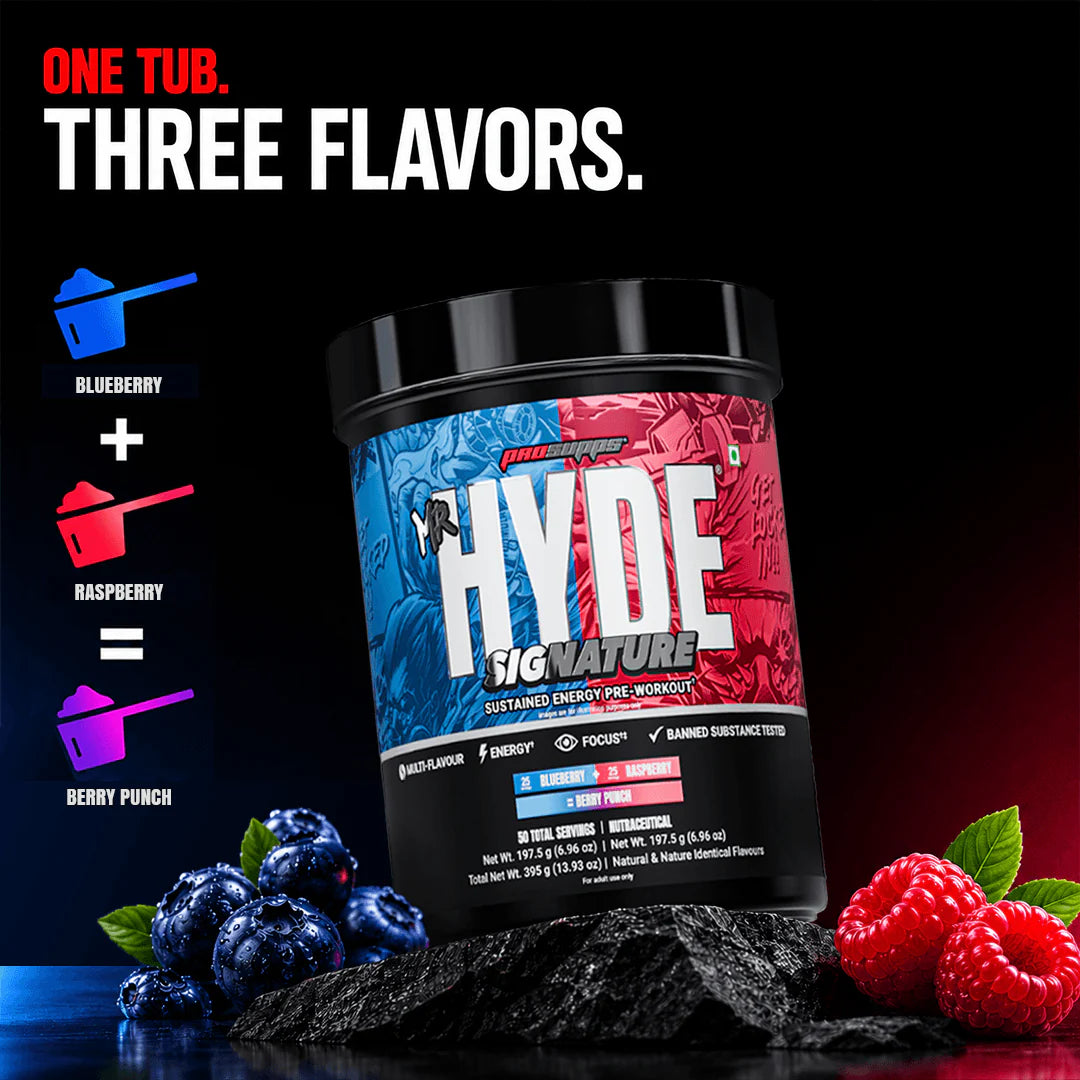 ProSupps Hyde Signature Pre-Workout | Dual Tub Pack | 50 Servings