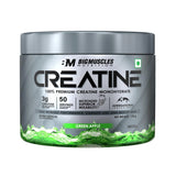 Big Muscles Nutrition Micronised Creatine Monohydrate Powder 155g - 50 Servings