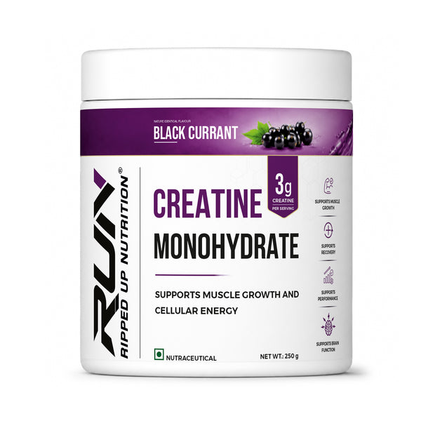 Ripped Up Nutrition Creatine Monohydrate | Strength and Performance Support | 250gm