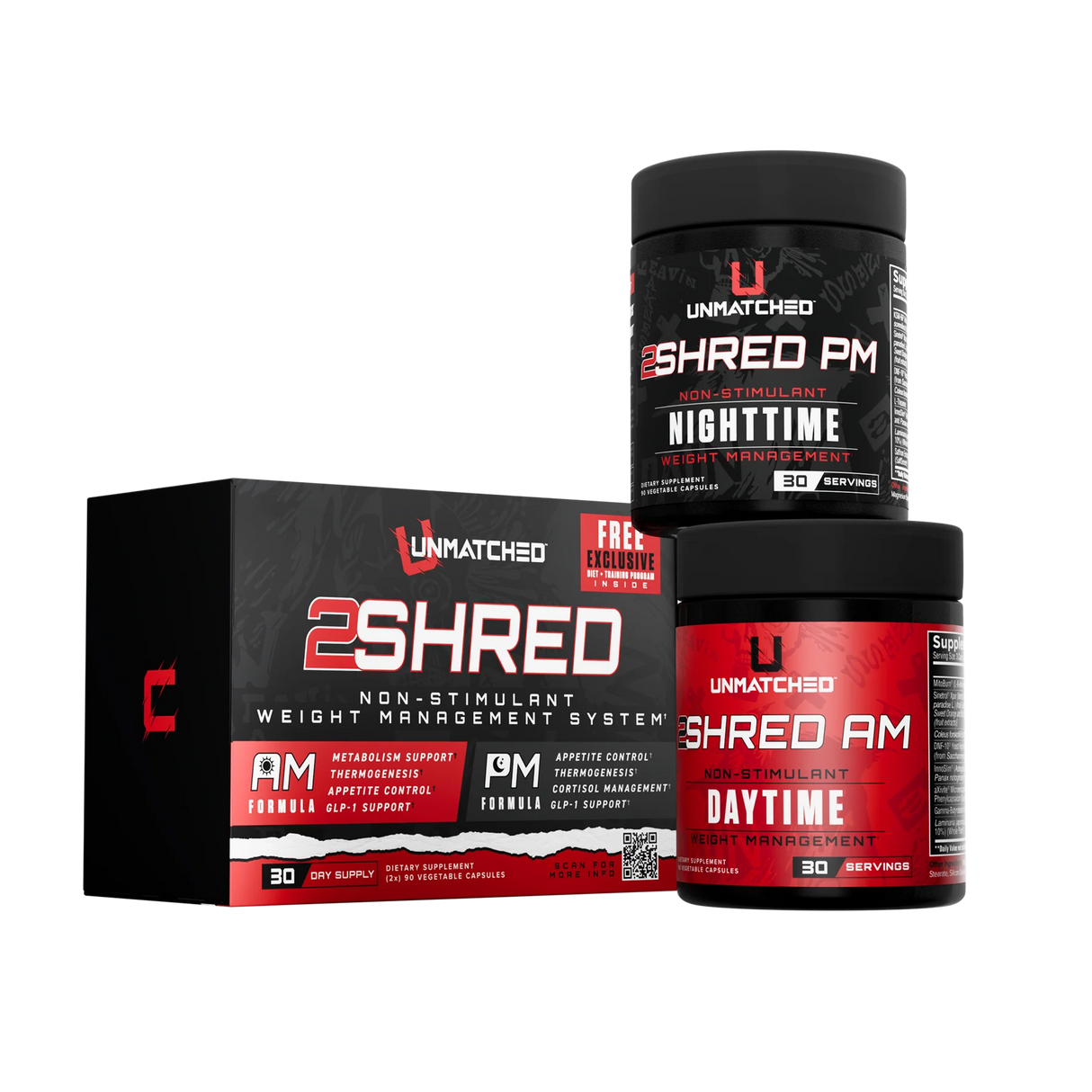 Unmatched 2 Shred, 180 Capsules (30-Day Supply)