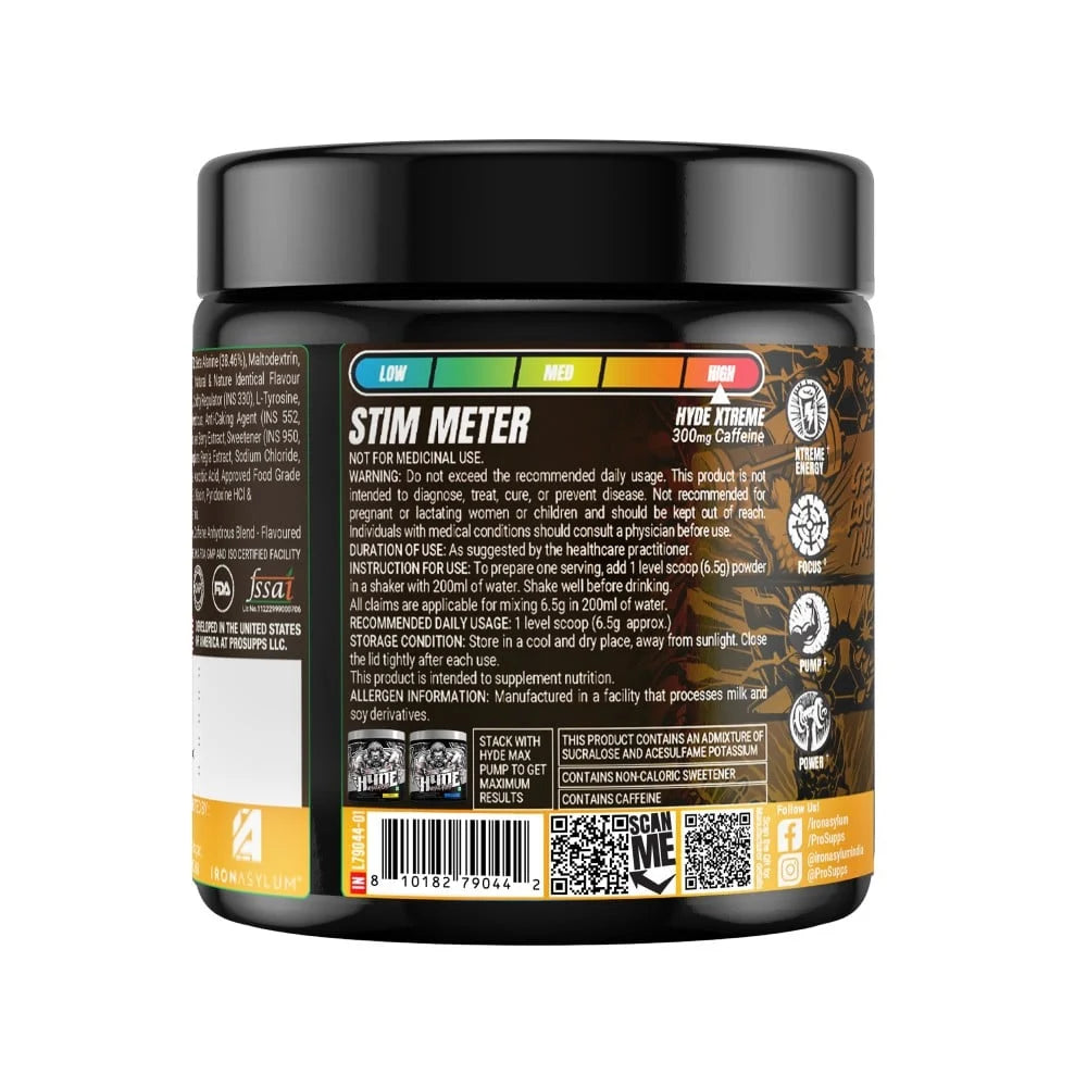 ProSupps HYDE XTREME Pre-Workout - 15 Servings