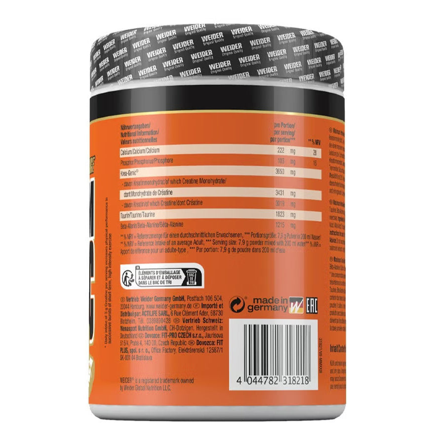 Weider Maximum Krea-Genic Buffered Creatine Powder | 554g (1.22 lb)