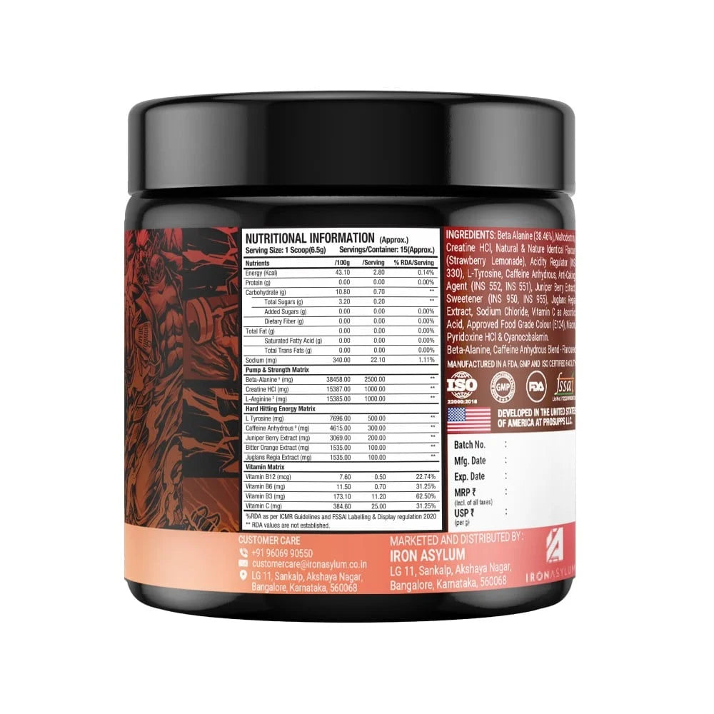 ProSupps HYDE XTREME Pre-Workout - 15 Servings