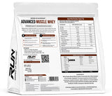 Ripped Up Nutrition Muscle Whey | 24g Protein, Low Carb Formula | 907g, 27 Servings