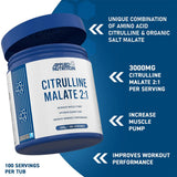 Applied Nutrition Citrulline Malate Powder | 300g (100 Servings)