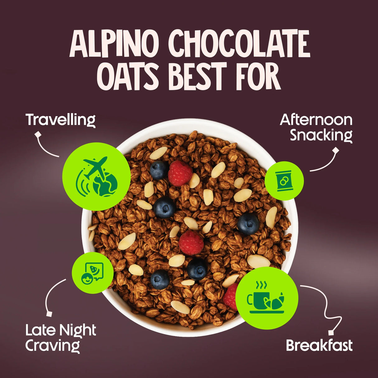 Alpino High Protein Super Rolled Oats - 1 Kg