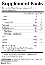 CONDEMNED Commissary Whey Protein, 27 Servings
